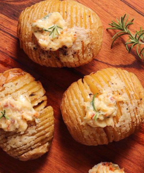 Batata Hasselback