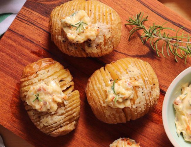 Batata Hasselback